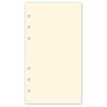 Gyűrűs kalendárium utántöltő csomag  2/510 sárga papíros üres jegyzet M mérethez Realsystem