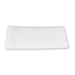 Súroló pad lap 25 x 12 cm fehér