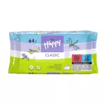 Nedves törlőkendő E-vitaminnal 64 lap/csomag Bella Happy Classic