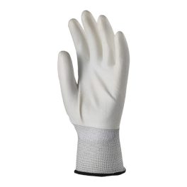   Védőkesztyű precíziós mártott tenyérrel fehér 9-es méretű