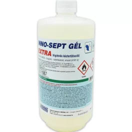   Kéz- és bőrfertőtlenítő gél kupakkal 1 liter INNO SEPT GÉL EXTRA