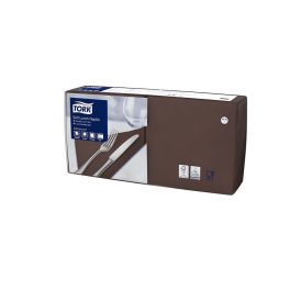   Szalvéta 3 rétegű 1/4 hajtás lapméret: 32,8 x 32,5 cm 150 lap/csomag Barna Tork_477872