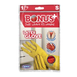 Gumikesztyű S háztartási Bonus_B378