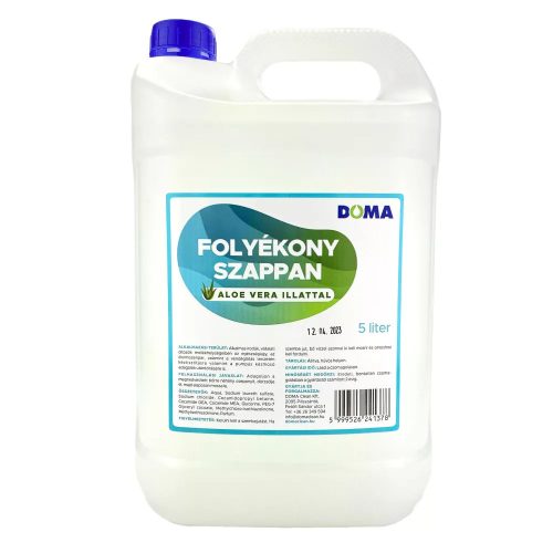 Folyékony szappan 5 liter Doma Aloe Vera