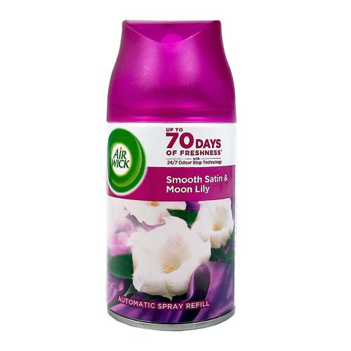 Légfrissítő spray utántöltő 250 ml AirWick Freshmatic Bársonyos Szatén & liliom