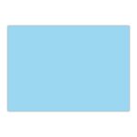 Dekor karton 1 oldalas 48x68cm, 350g. 25ív/csomag, Bluering® világoskék