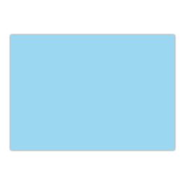   Dekor karton 1 oldalas 48x68cm, 350g. 25ív/csomag, Bluering® világoskék