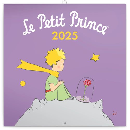 Falinaptár képes lemeznaptár 300x300mm, Le Petit Prince Realsystem 2025.