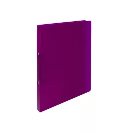   Gyűrűskönyv A4, 2 gyűrűs 2cm gerinc PP, Karton P+P Opaline magenta