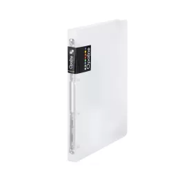   Gyűrűskönyv A4, 4 gyűrűs 2cm gerinc PP, Karton P+P Opaline fehér