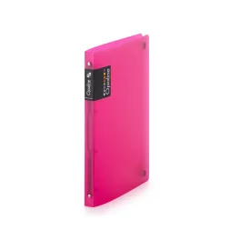   Gyűrűskönyv A4, 4 gyűrűs 2cm gerinc PP, Karton P+P Opaline magenta
