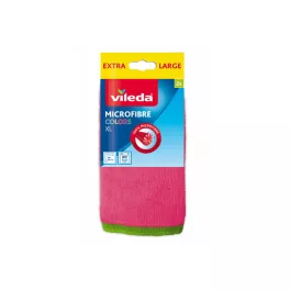   Mikroszálas törlőkendő 2 db/csomag Vileda Color XL 2 színű_F16148