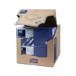 Szalvéta 2 rétegű 1/4 hajtás lapméret: 32,8 x 32,5 cm 200 lap/csomag Lunch Tork_477215 sötétkék