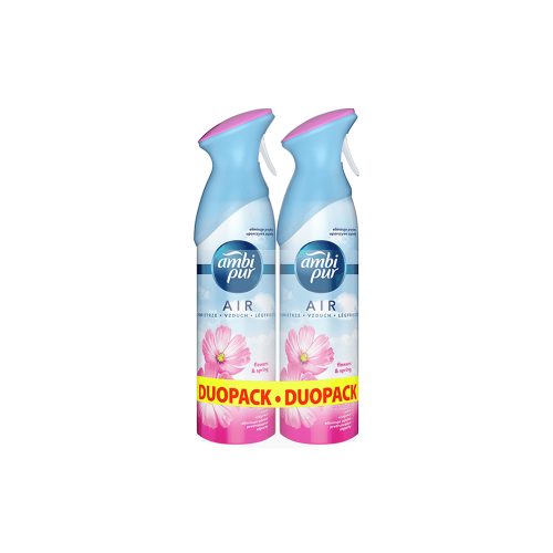 Légfrissítő aerosol 2 x 300 ml duopack Ambi Pur Flower&Spring