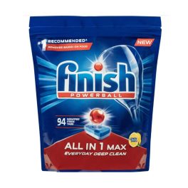 Mosogatógép tabletta 94 db/doboz Finish All in Max Lemon