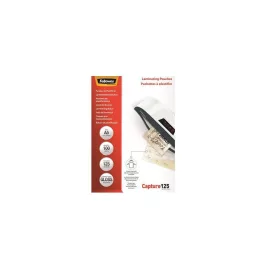   Lamináló fólia, A5, 125 mikron, fényes, 100 db/doboz, Fellowes®