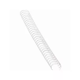   Fém spirál 3:1, 14mm, 101-120lap, Fellowes® 100 db/doboz, fekete