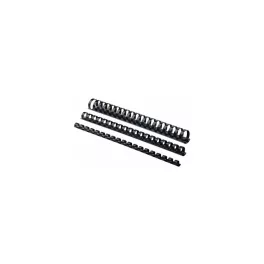   Spirál, műanyag, 16mm, 101-120lap, 100 db/doboz, Fellowes® fekete