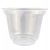 Kehely 250 ml műanyag 50 db/csomag víztiszta