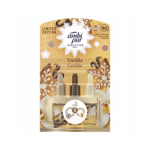 Légfrissítő elektromos utántöltő 20 ml Ambi Pur 3 Volution Vanilla Cookie