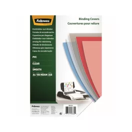   Előlap, A4, 240 mikron, 100 db/csomag, Fellowes® víztiszta