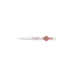   Golyóstoll 0,8mm, nyomógombos Ico kokárdás, 10 db/csomag, írásszín kék