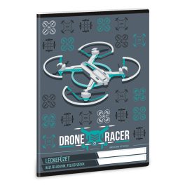   Leckefüzet A5, tűzött 38 lap Ars Una DRONE RACER (5131) 22 10db/csomag