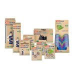 Ragasztószalag 19mmx33m irodai átlátszó újrahasznosított Tesa Eco & Crystal