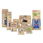 Ragasztószalag adagoló 19mmx10m, asztali + irodai átlátszó újrahasznosított ragasztószalag Tesa Eco & Crystal