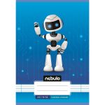 Füzet, A5, 1. osztályos vonalas, 14-32, Vagány minták, 16 db/csomag Nebulo