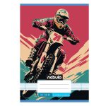 Füzet, A5, 2. osztályos vonalas, 16-32, Vagány minták, 16 db/csomag Nebulo