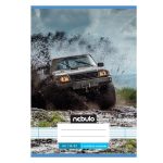 Füzet, A5, 2. osztályos vonalas, 16-32, Vagány minták, 16 db/csomag Nebulo