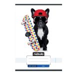 Füzet, A5, sima, 20-32, Vagány minták, 16 db/csomag Nebulo