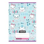 Füzet, A5, 2. osztályos vonalas, 16-32, Cuki minták, 16 db/csomag Nebulo