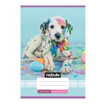 Füzet, A5, 2. osztályos vonalas, 16-32, Cuki minták, 16 db/csomag Nebulo