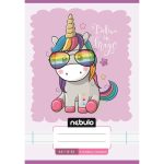 Füzet, A5, 3. osztályos vonalas, 12-32, Cuki minták, 16 db/csomag Nebulo