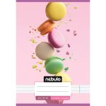 Füzet, A5, 4. osztályos vonalas, 21-32, Cuki minták, I., 16 db/csomag Nebulo
