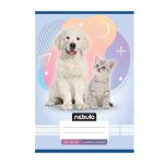 Füzet, A5, 4. osztályos vonalas, 21-32, Állatos minták, 16 db/csomag Nebulo