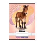 Füzet, A5, sima, 20-32, Állatos minták, 16 db/csomag Nebulo