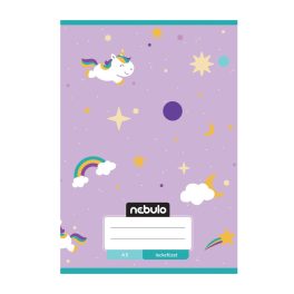 Füzet, A5, lecke, 20-32, Mix minták, 16 db/csomag Nebulo