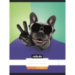 Füzet, A4, sima, 80-32, Xtreme minták, 12 db/csomag Nebulo