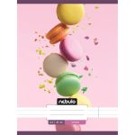 Füzet, A4, vonalas 81-32, L-Design minták, 12 db/csomag Nebulo