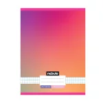 Füzet, A4, kockás, 87-32, Monochrome és Gradient minták I., 12 db/csomag Nebulo