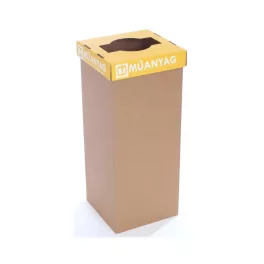 Szemetes kuka 53 literes műanyag szelektív Office