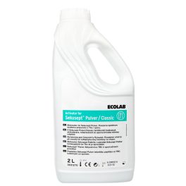   Műszer eszköztisztító és fertőtlenítőszer 2 liter Sekusept Pulver Classic aktivátor ECOLAB