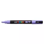 Dekormarker 0,9-1,3mm, Uni Posca PC-3M halványlila