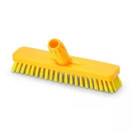  Súrolókefe fej műanyag 30 cm széles nyelezhető 0,75 mm Aricasa/Igeax sárga_1016YT