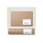 Etikett címke, 105x148mm, univerzális, 65 lap, 4 címke/lap Avery, fehér