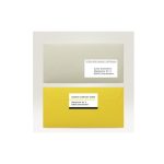 Etikett címke, 97x42,3mm, univerzális, 65 lap, 12 címke/lap Avery, fehér