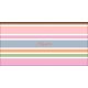 Zsebnaptár Colors fekvő heti, fehér lapokkal Stripes Dayliner 2026.